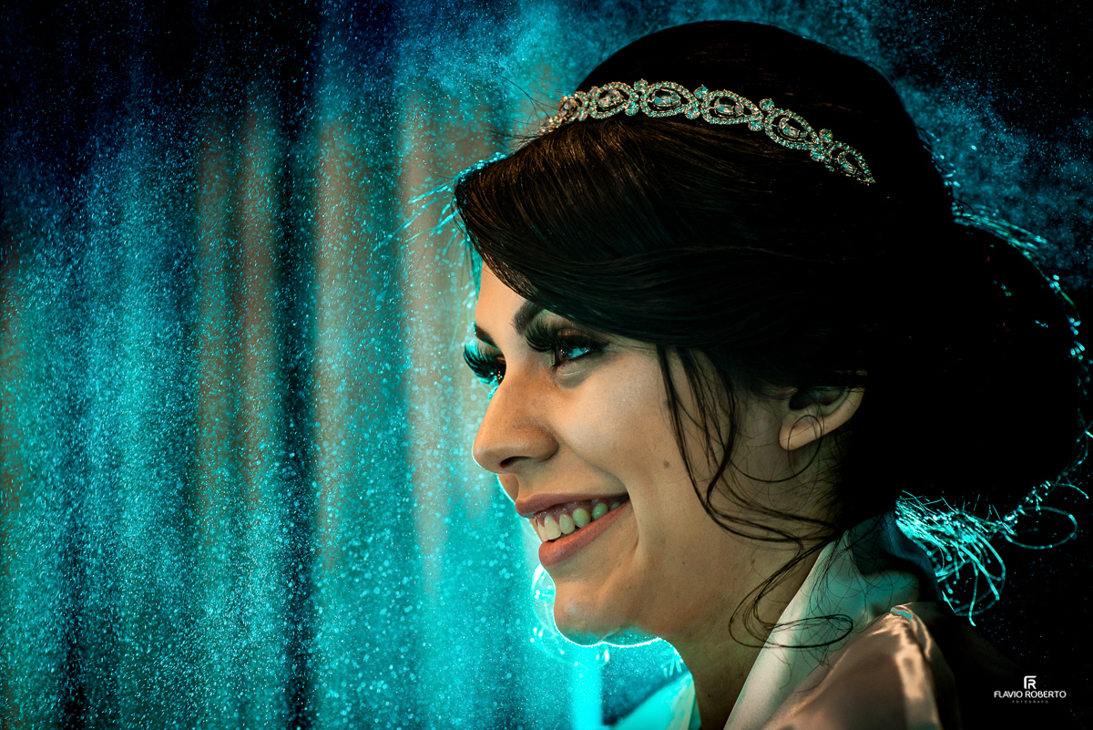 Making Of da Noiva no Claudir Cabeleireiros de Mogi das Cruzes.