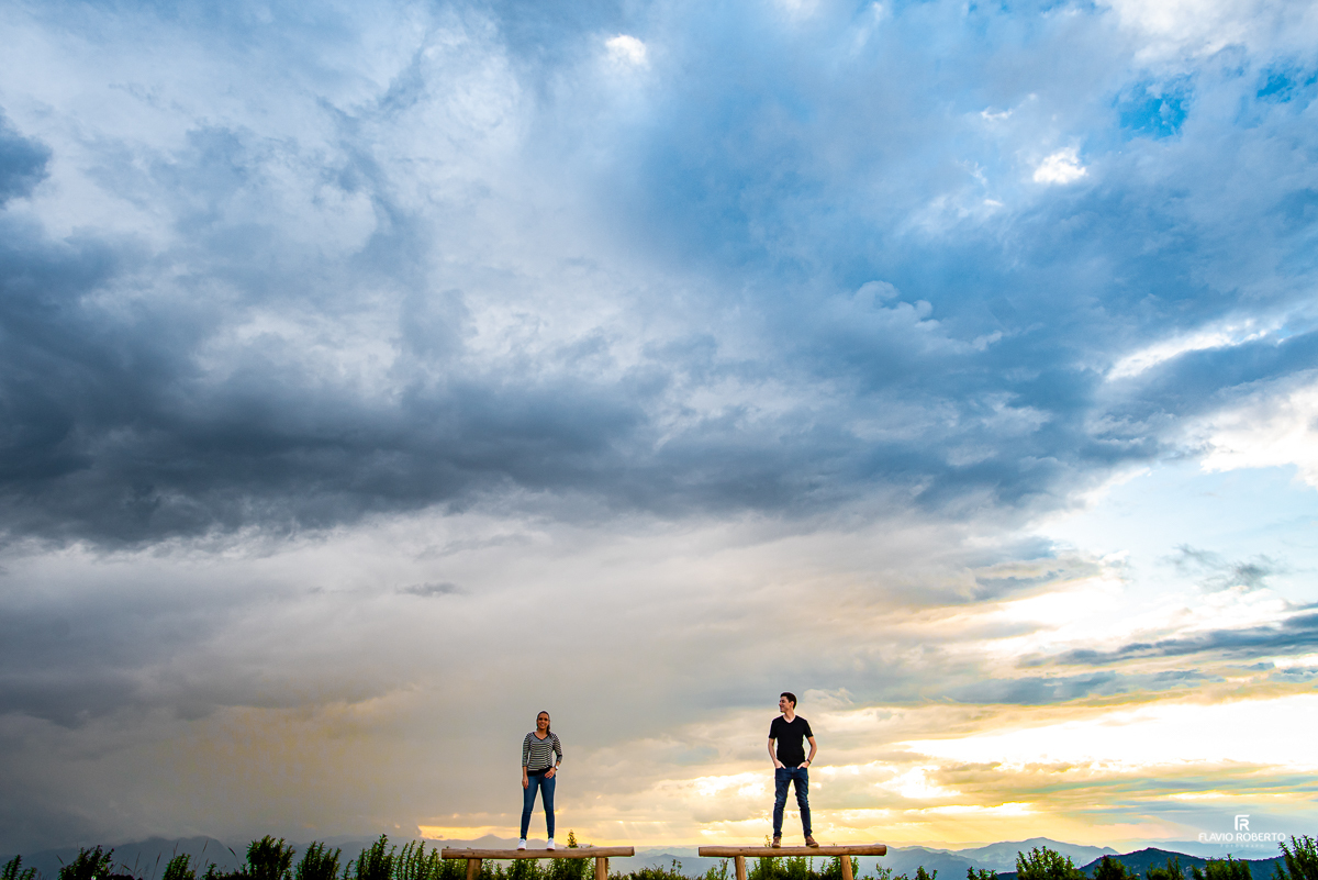 Ensaio Pré Wedding na Pedra do Baú em São Bento do Sapucaí