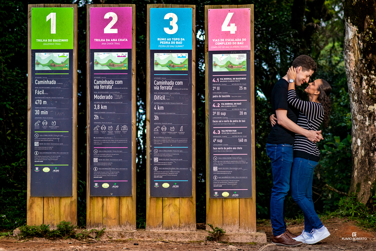Ensaio Pré Wedding na Pedra do Baú em São Bento do Sapucaí