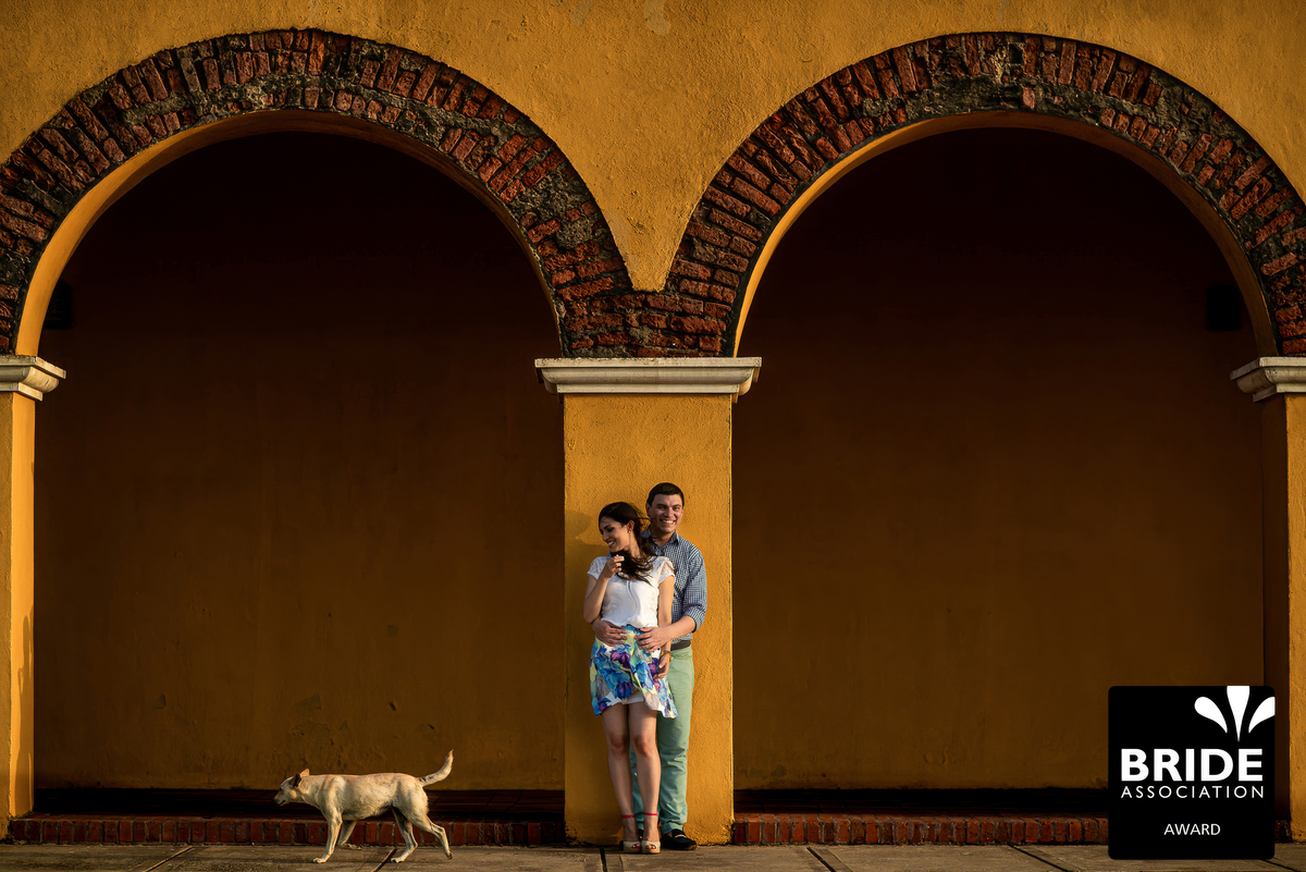 Fotografía premiada de Pre Wedding en Colombia por Bride Association
