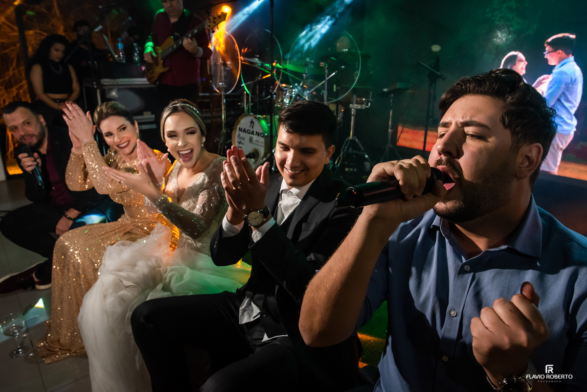 momentos da festa de Casamento no Recanto do Bosque em Guaratinguetá