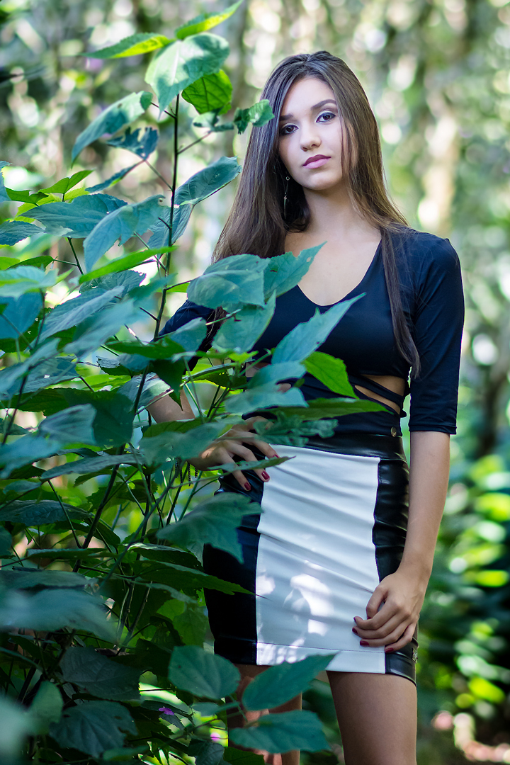 ensaio externo verde vestido preto 15 anos madalena trajano de moraes fotografia fotografo gerson barros
