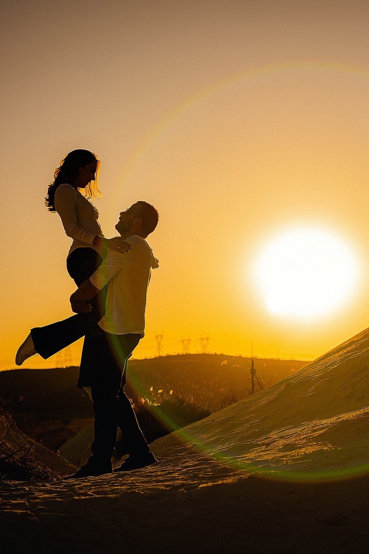 Ensaio fotográfico de casal no Dunas de Areia Brasília DF