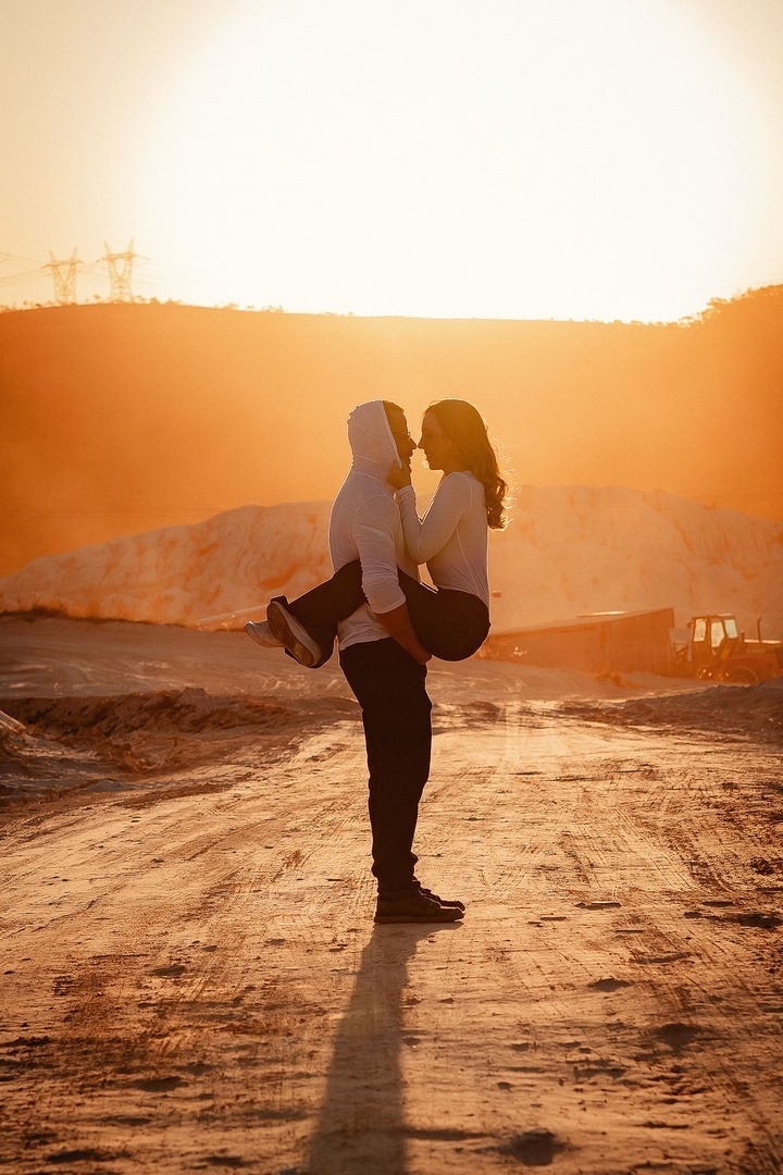Ensaio fotográfico de casal no Dunas de Areia Brasília DF