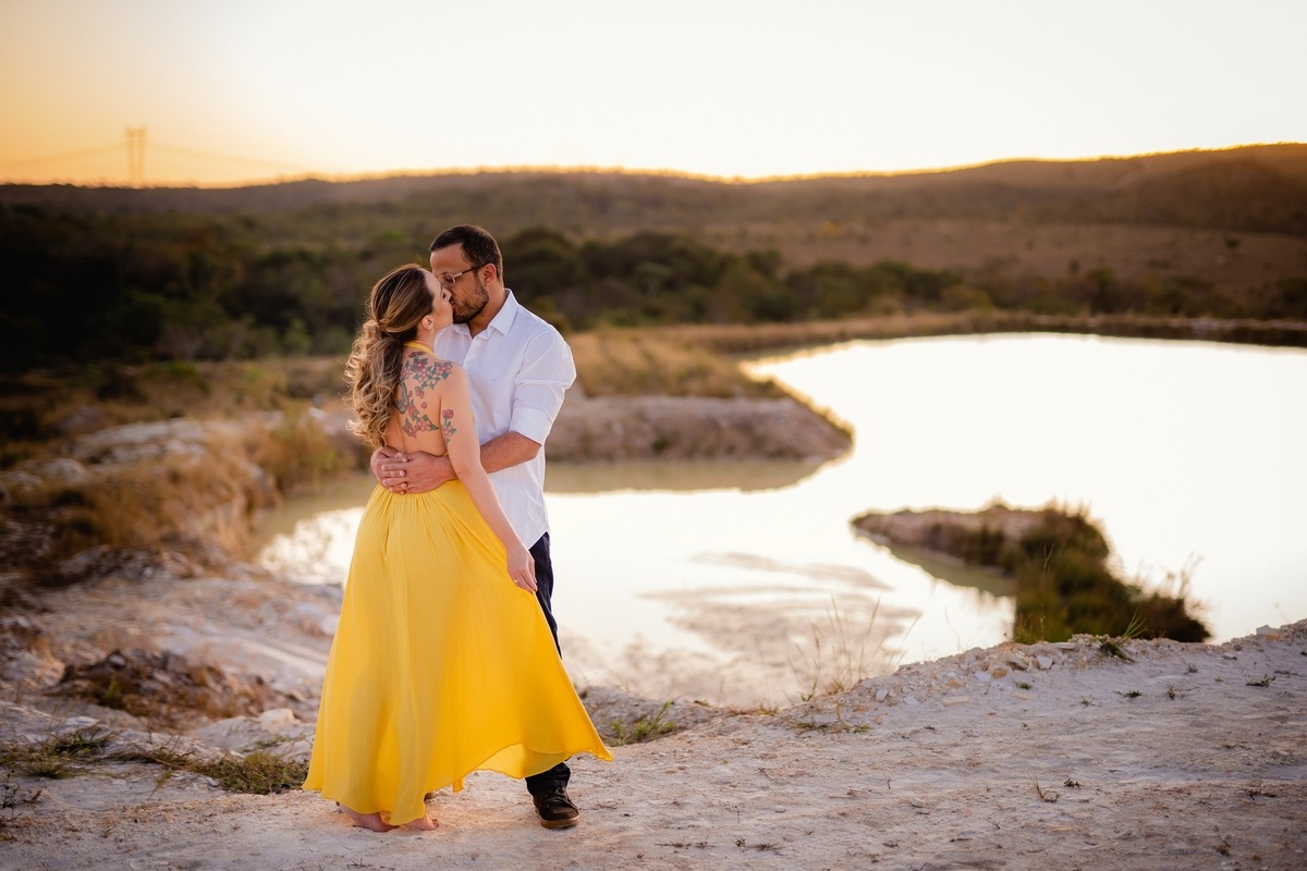 pré-wedding Ensaio fotográfico de casal no Dunas de Areia Brasília DF