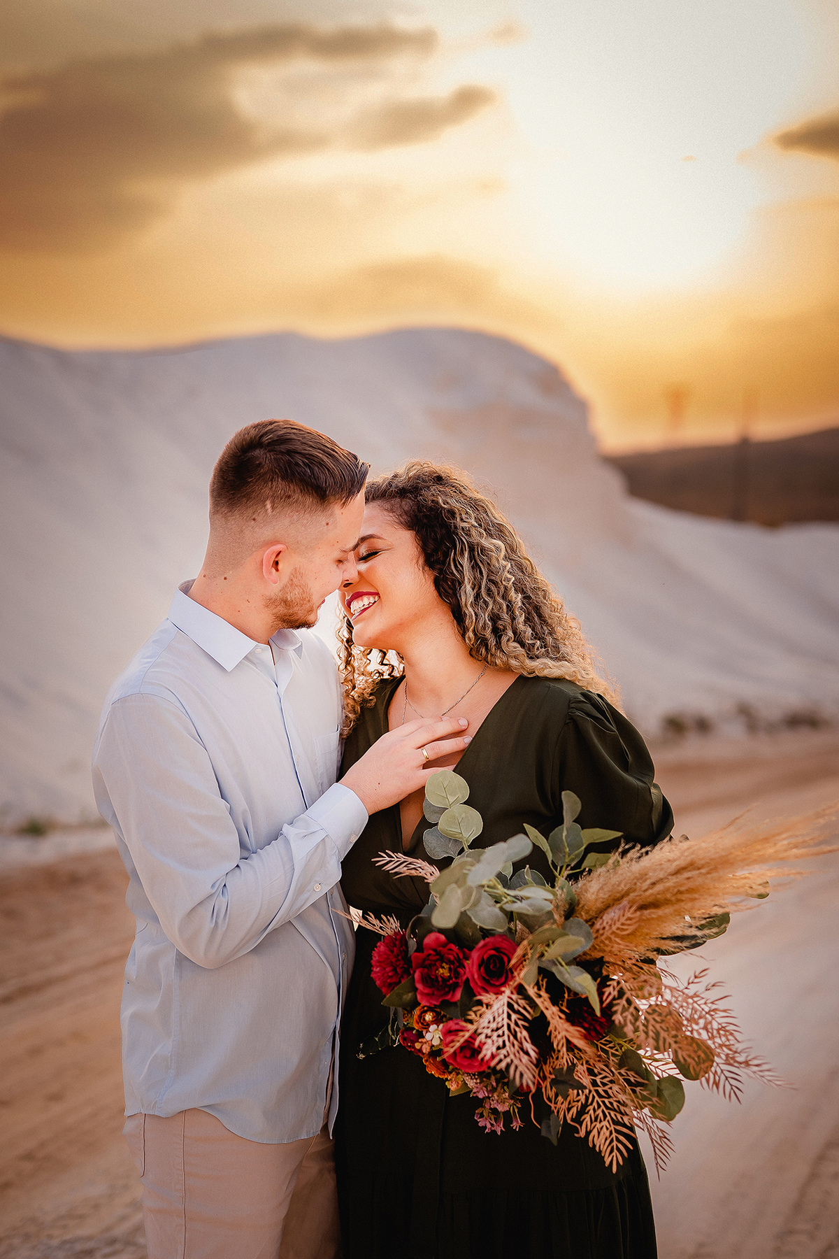 Ensaio de casal - Pre-wedding no dunas de Areia em Brasília df