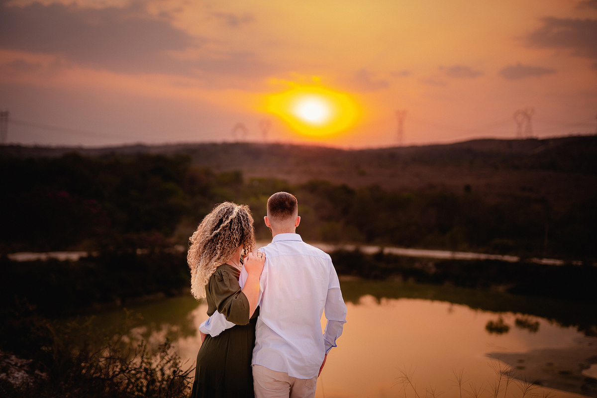 Ensaio de casal - Pre-wedding no dunas de Areia em Brasília df