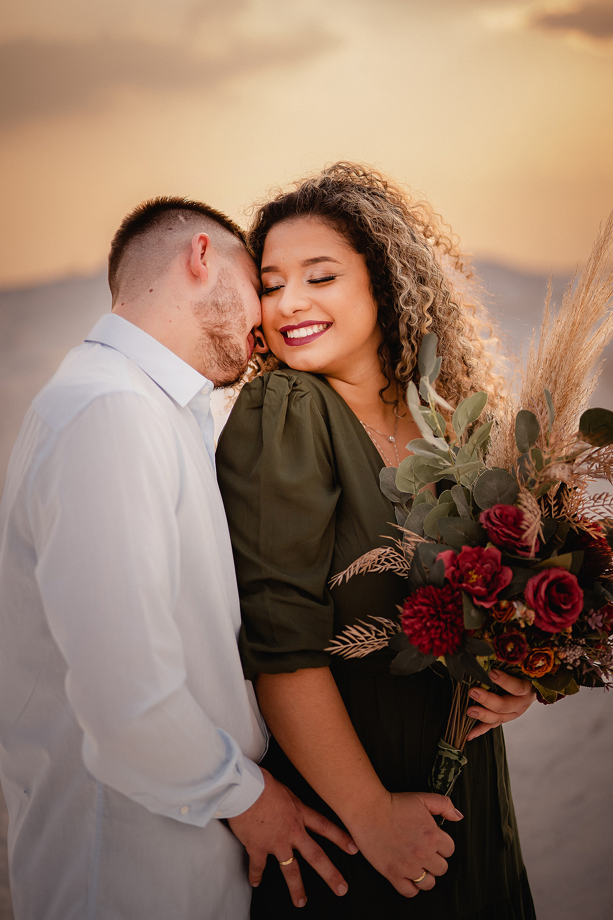 Ensaio de casal - Pre-wedding no dunas de Areia em Brasília df