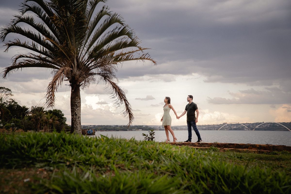 Ensaio pre wedding, ensaio de casal, previa de casal em Brasília, fotos de casamento.