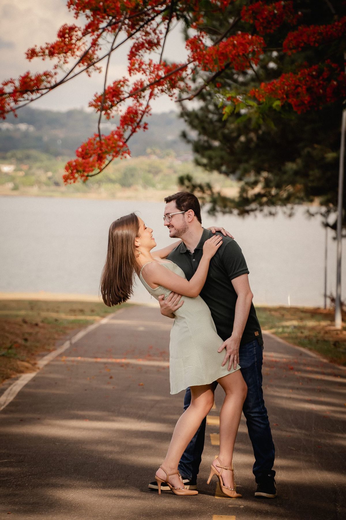 Ensaio pre wedding, ensaio de casal, previa de casal em Brasília, fotos de casamento.