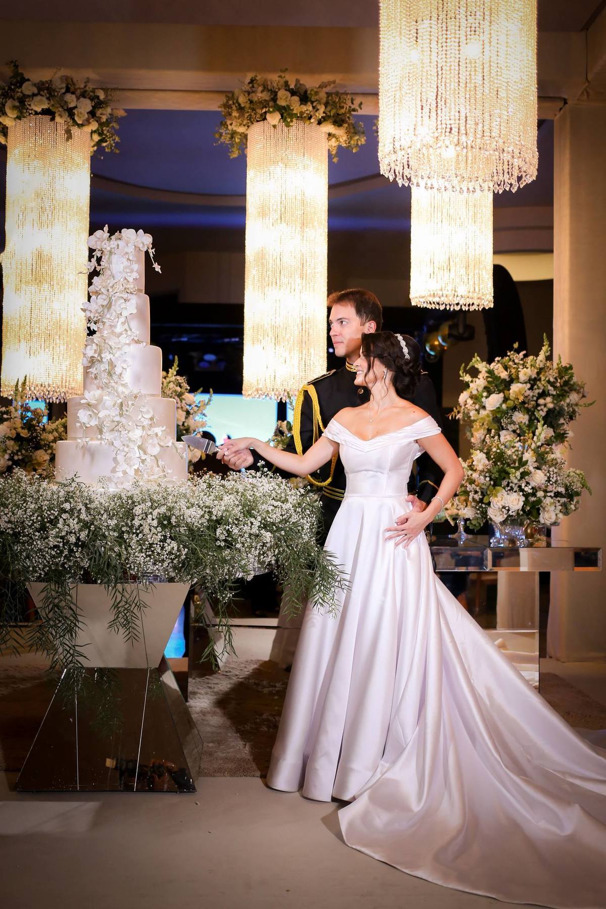 Casamento Militar com teto de aço na Igreja São Judas Tadeu em Brasília Df