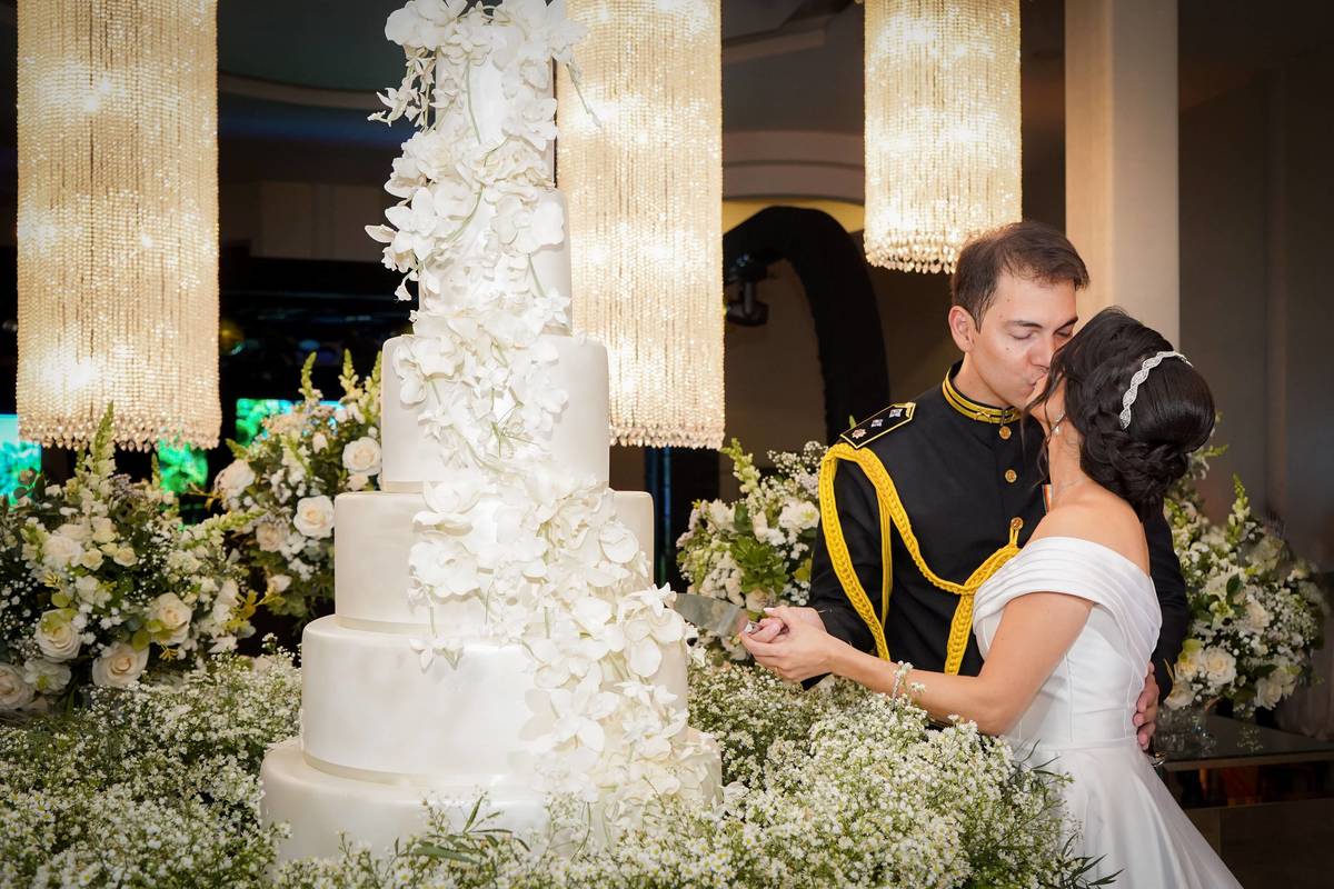 Casamento Militar com teto de aço na Igreja São Judas Tadeu em Brasília Df