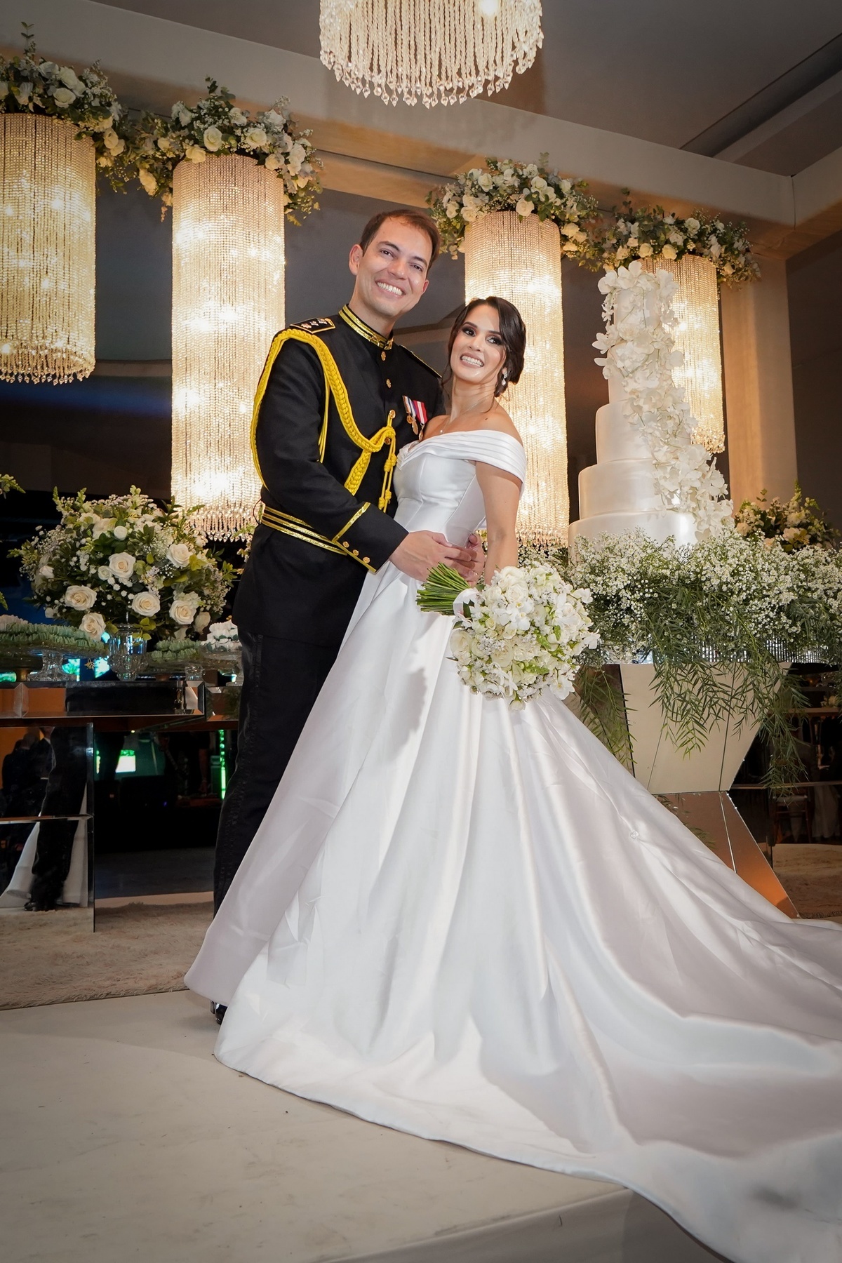 Casamento Militar com teto de aço na Igreja São Judas Tadeu em Brasília Df