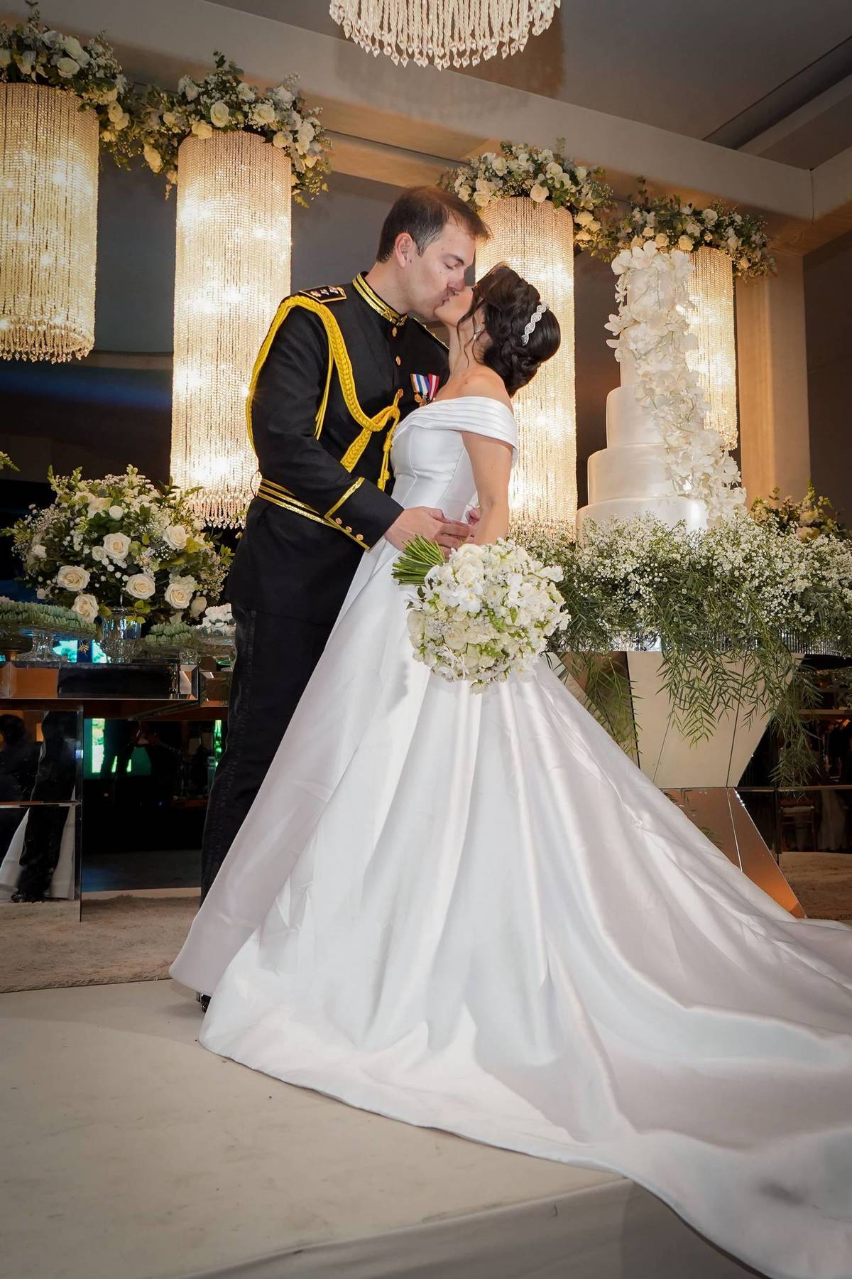 Casamento Militar com teto de aço na Igreja São Judas Tadeu em Brasília Df