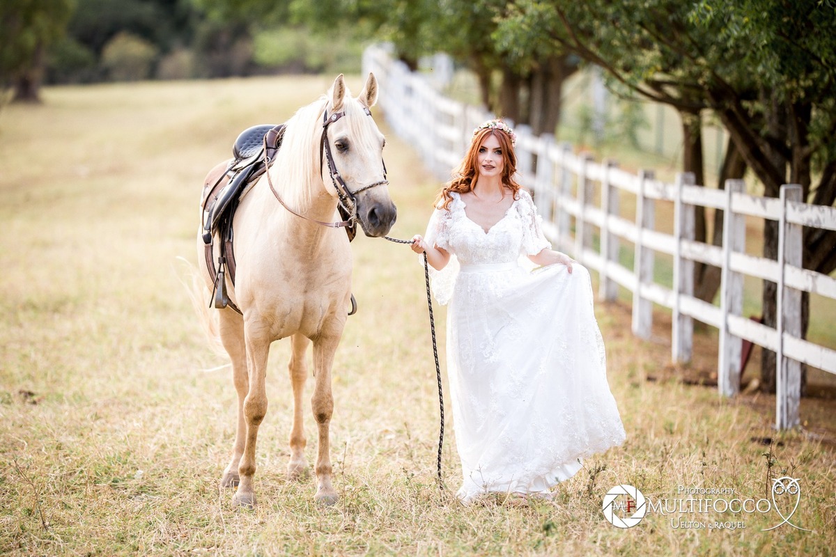 Ensaio de Noiva Ruiva -
 Haras do morro -
 Gama,