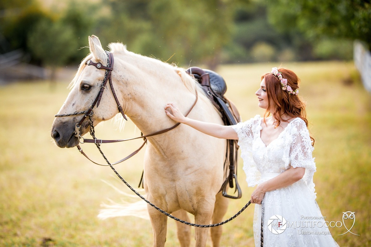 Ensaio de Noiva Ruiva -
 Haras do morro -
 Gama, Distrito Federal