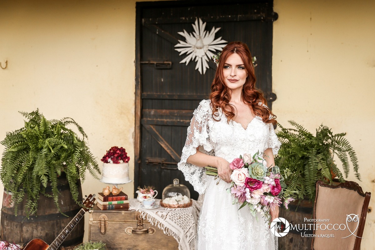 Ensaio de Noiva Ruiva -
 Haras do morro -
 Gama,