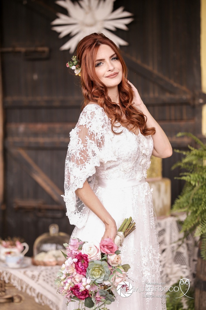 Ensaio de Noiva Ruiva -
 Haras do morro -