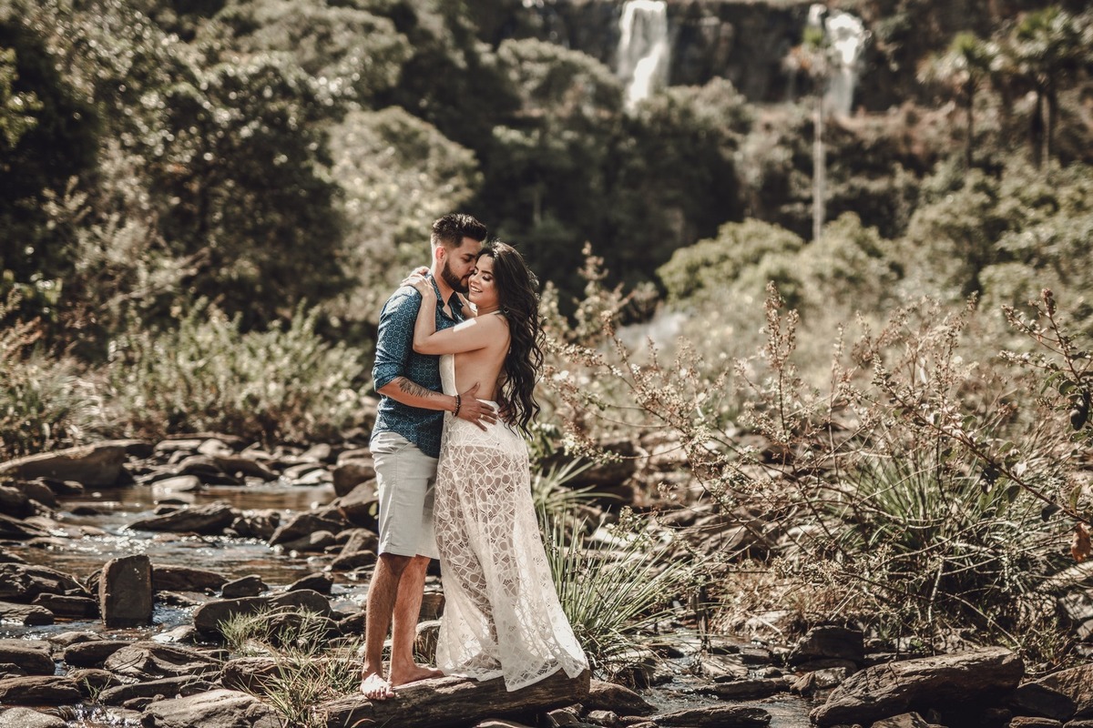 Ensaio de casal Salto Corumba.