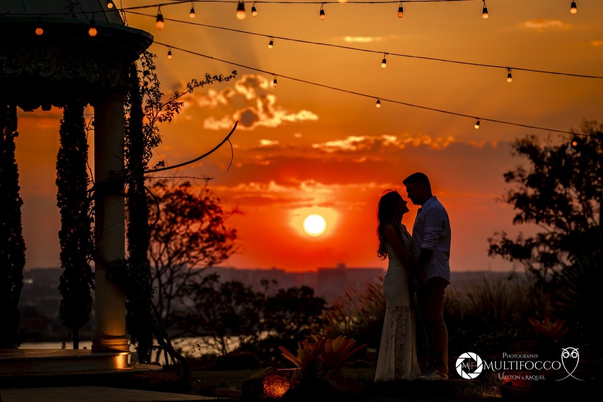 Por do sol Villa Giardini