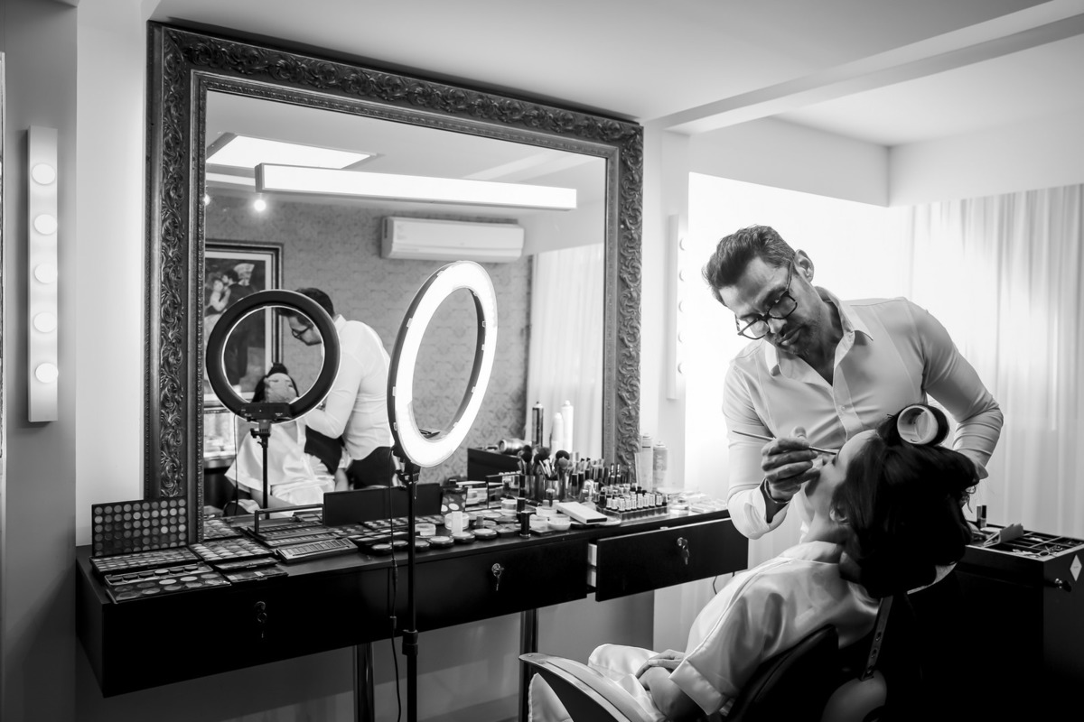 Produção da noiva no Ricardo Maia 