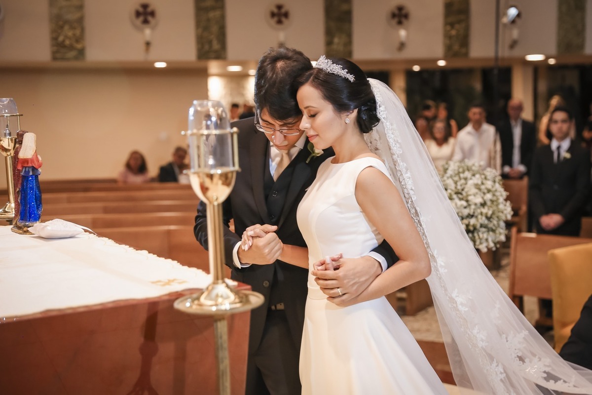 Casamento Paroquia Nossa Senhora do Carmo noivos lindos