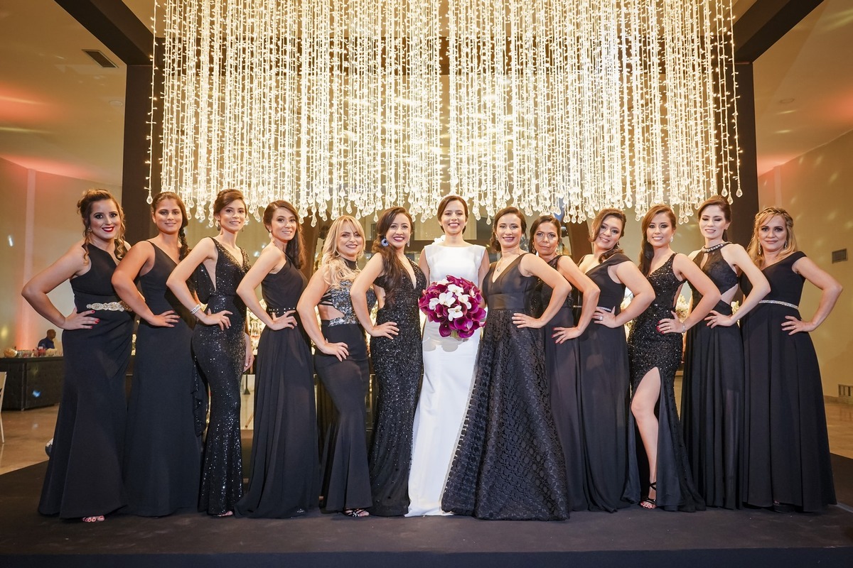 fotos com as madrinha