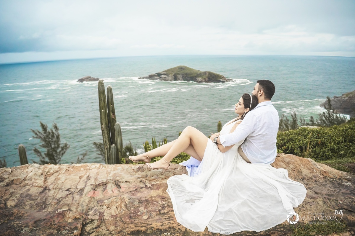 Ensaio  na praia criativo 