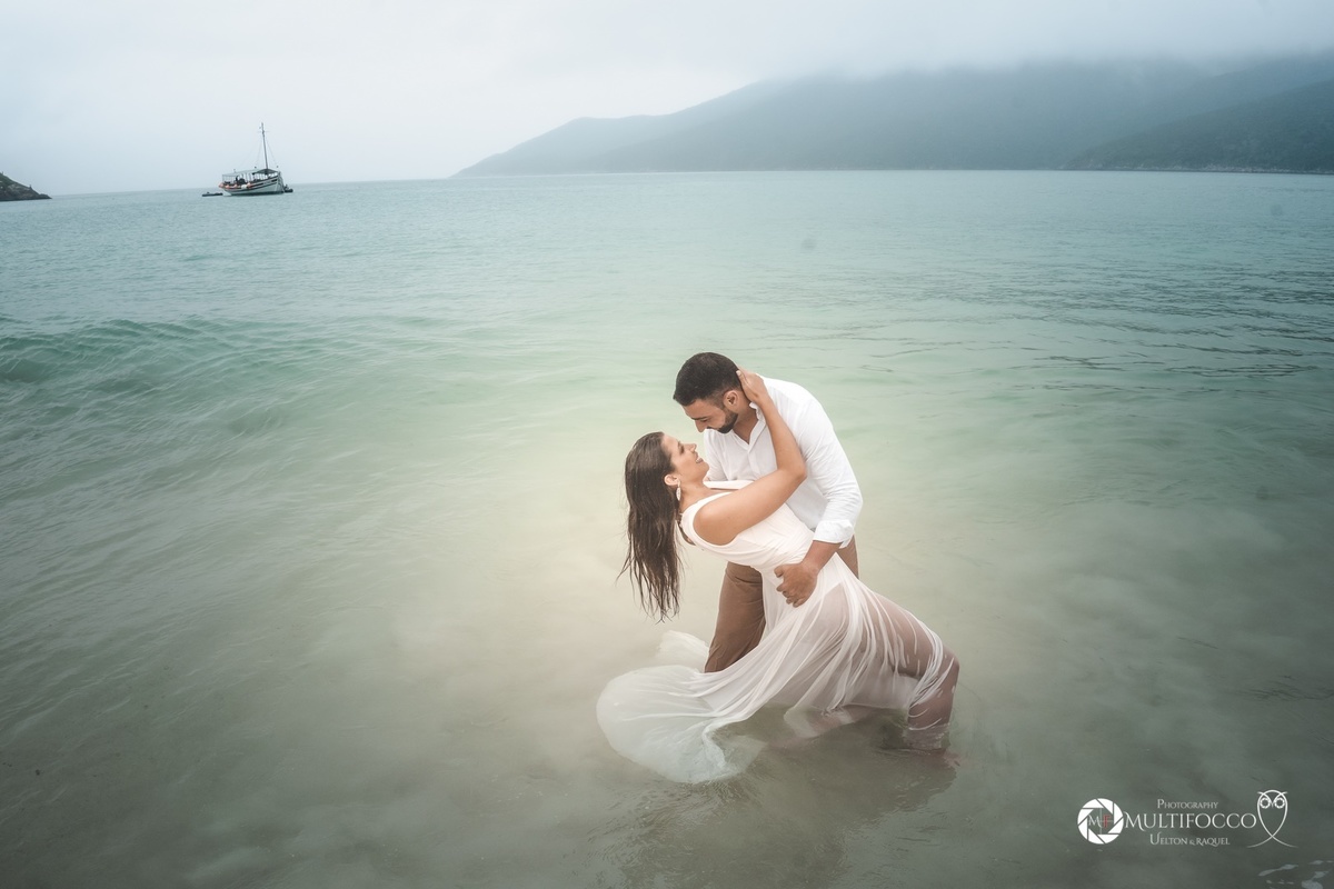 fotos pré-wedding praia