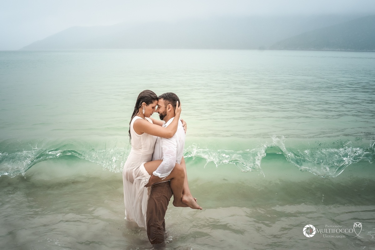 pré wedding praia