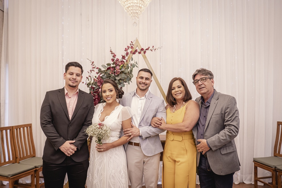 Casamento civil no Cartório Brasilia