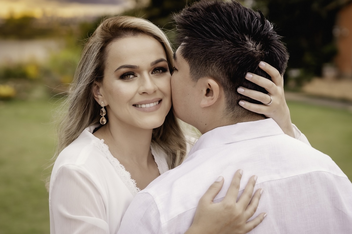 Ensaio de Casal - Brasília-DF - Villa Giardini  - Fotografia de Casal - 