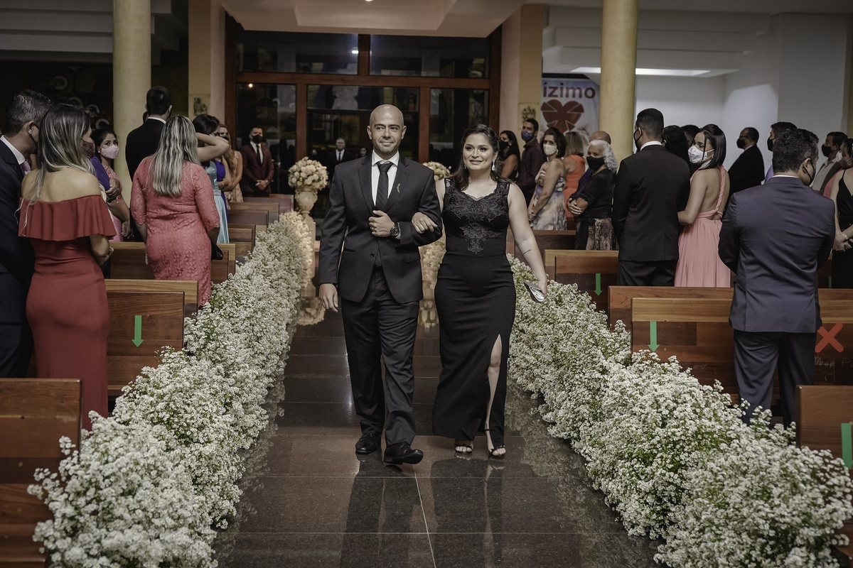 Cerimonia de casamento - Entrada do casamento - Entrada do cortejo - Fotografo de casamento Brasília-DF
