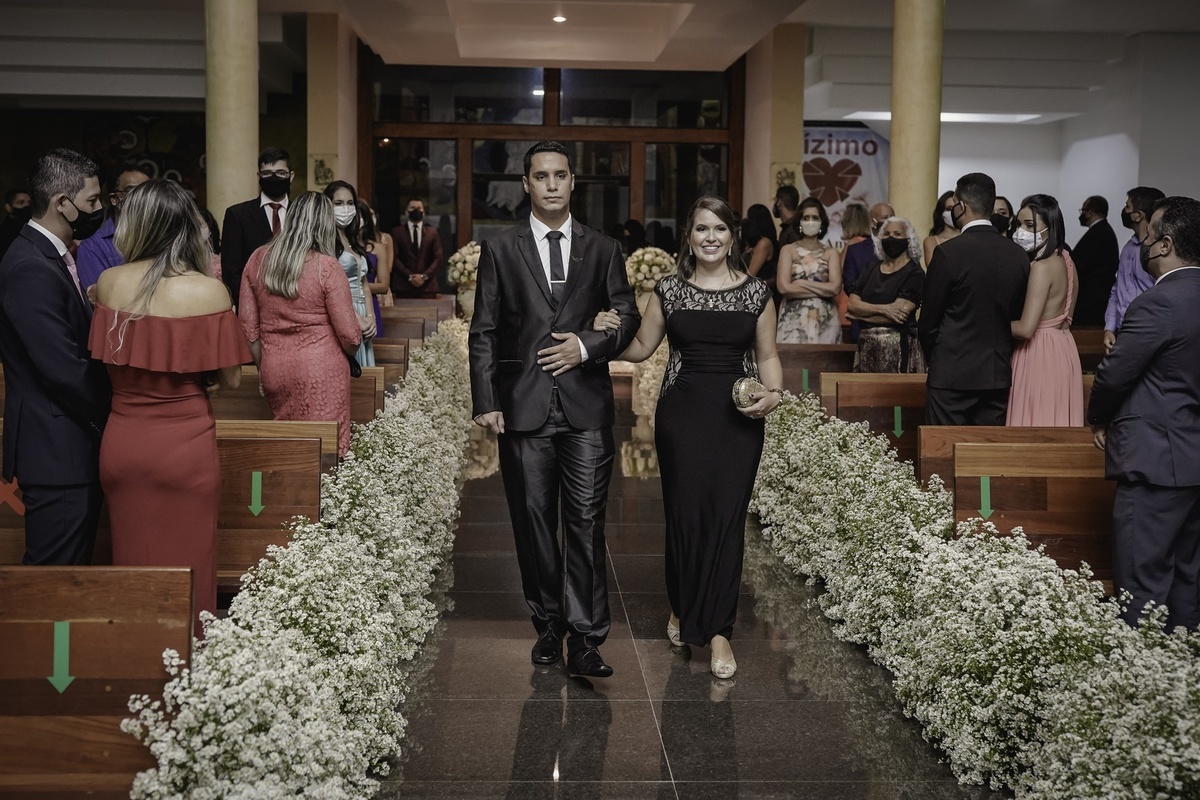 Cerimonia de casamento - Entrada do casamento - Entrada do cortejo - Fotografo de casamento Brasília-DF