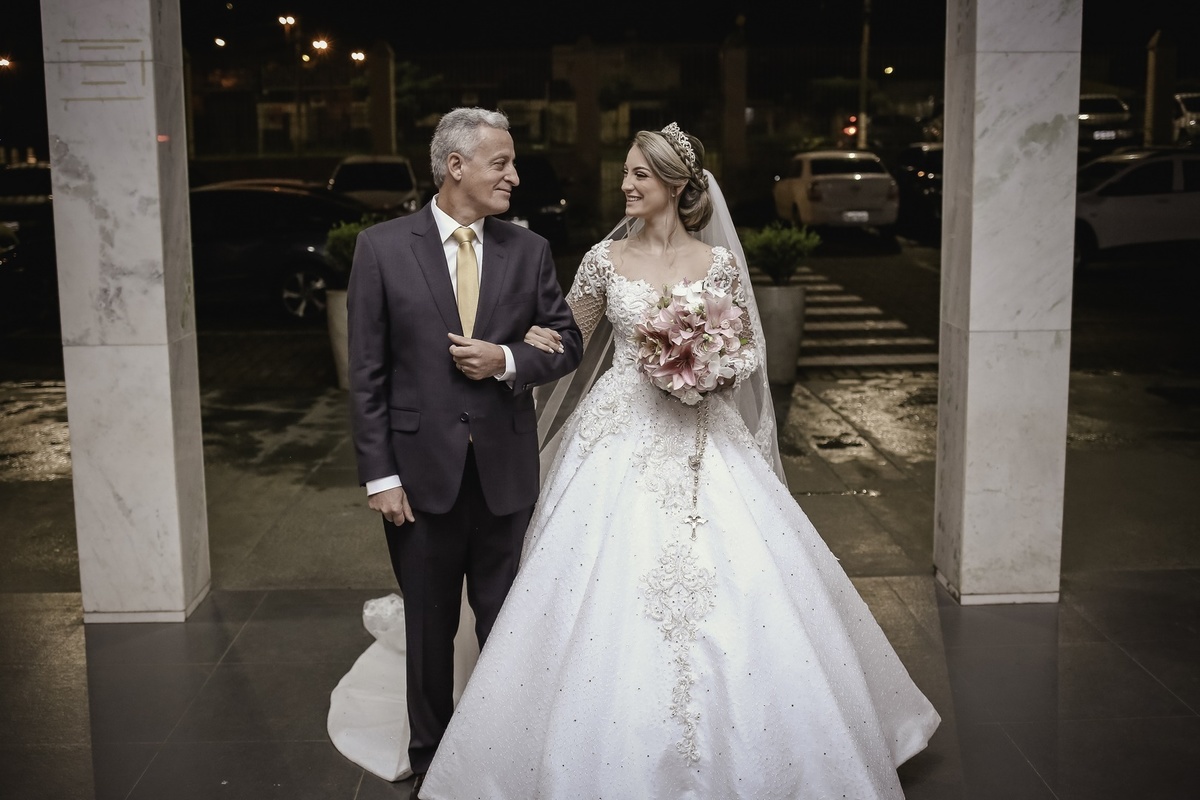 Casamento - Multifocco - Noiva chegando - Pai da Noiva - Entrada da Noiva 