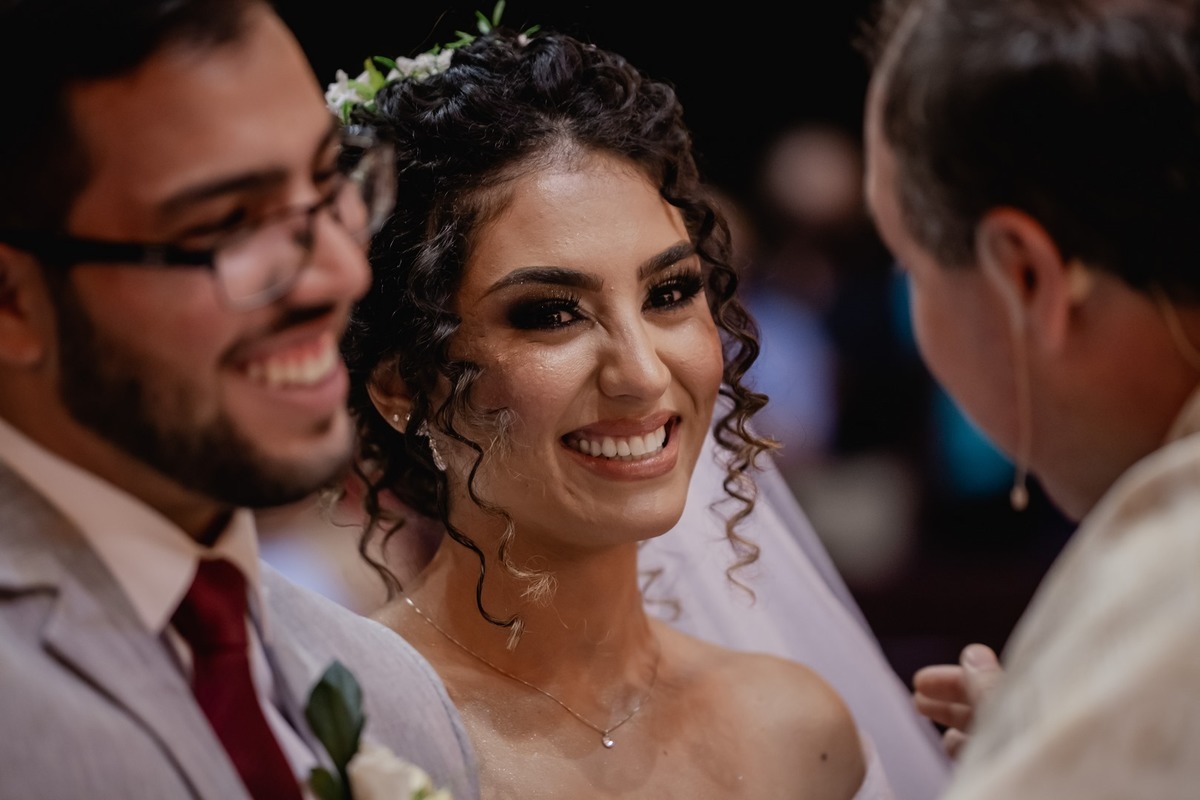 Cerimonia de Casamento - Noiva - Noivo - Fotografo de Casamento - Fotos da Cerimonia - Fotos do Casamento - Multifocco - Fotografo Profissional