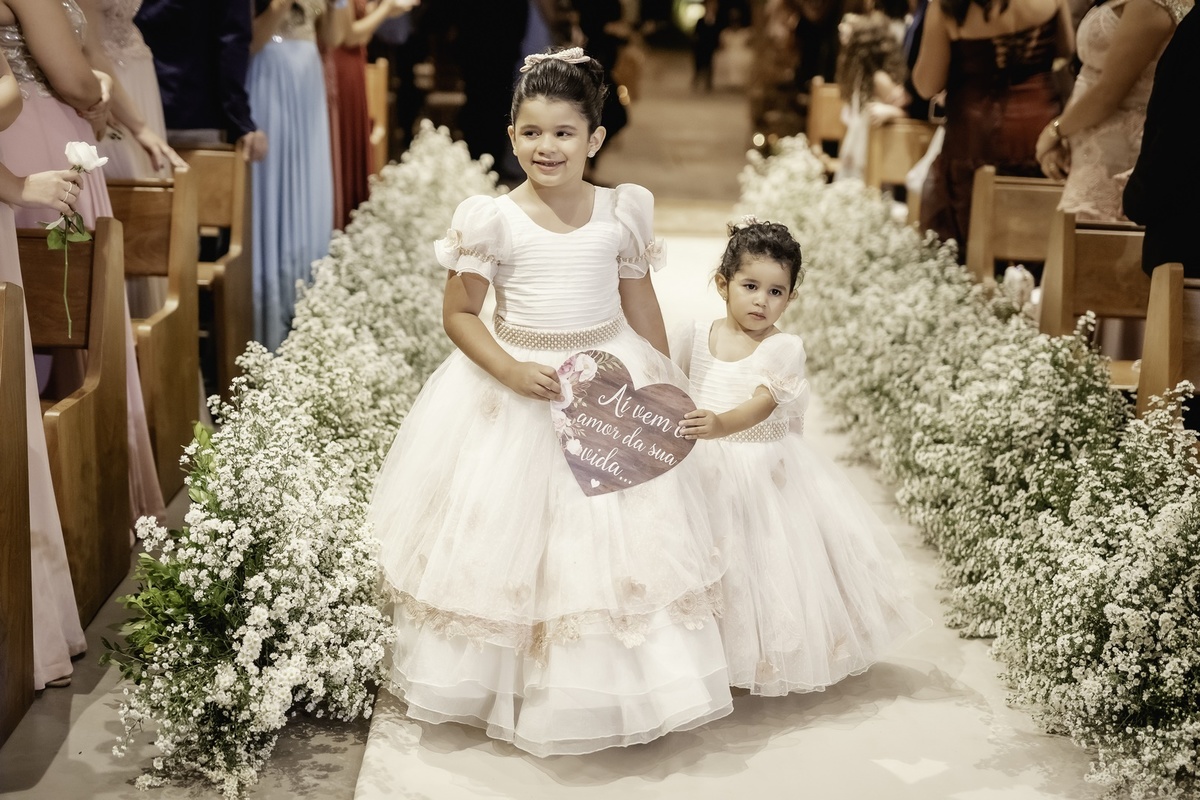 Entrada do Noivo - Entrada das madrinhas - Entrada das daminhas de honra - Damas de Honra - Cerimonia de Casamento - Entrada da noiva - Noiva entrando