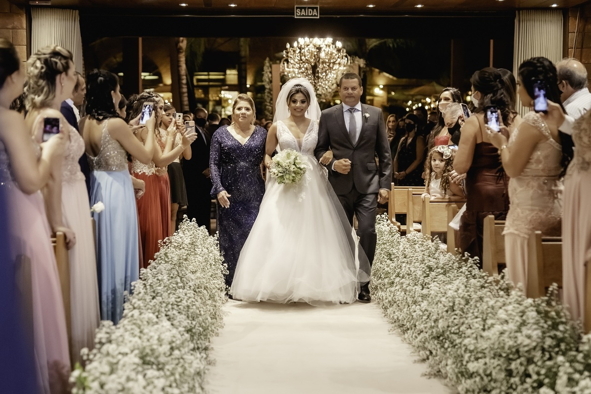 Entrada do Noivo - Entrada das madrinhas - Entrada das daminhas de honra - Damas de Honra - Cerimonia de Casamento - Entrada da noiva - Noiva entrando