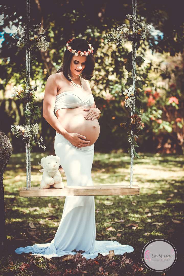 Ensaio gestante estudio brasilia taguatinga mamaes new born La Musa multifocco