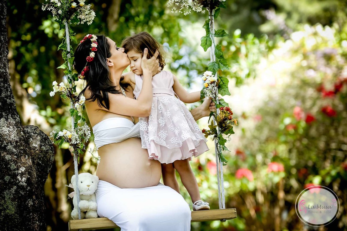 Ensaio gestante estudio brasilia taguatinga mamaes new born La Musa