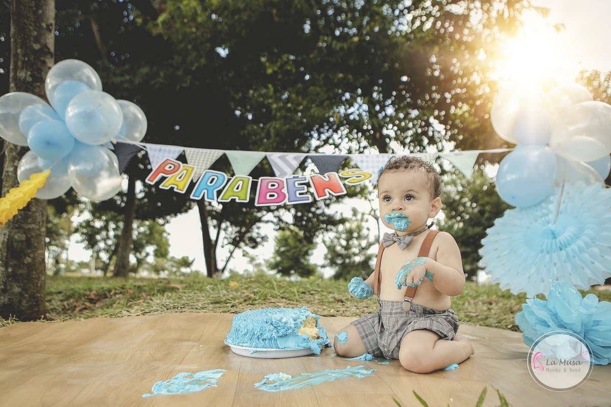 Lele 1 aninho , Smash The cake