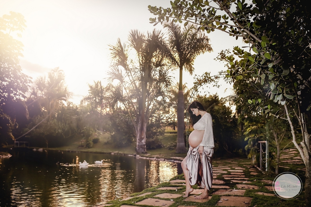 Ensaio de gestante Lician na chácara Santa Terezinha, fotos Gestante, Gestante linda.