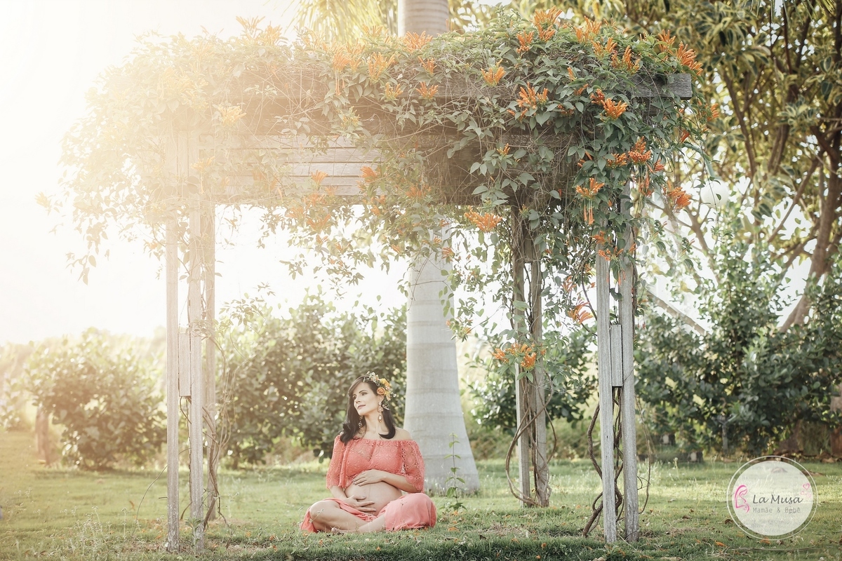 Ensaio de gestante Lician na chácara Santa Terezinha, fotos Gestante, Gestante linda.