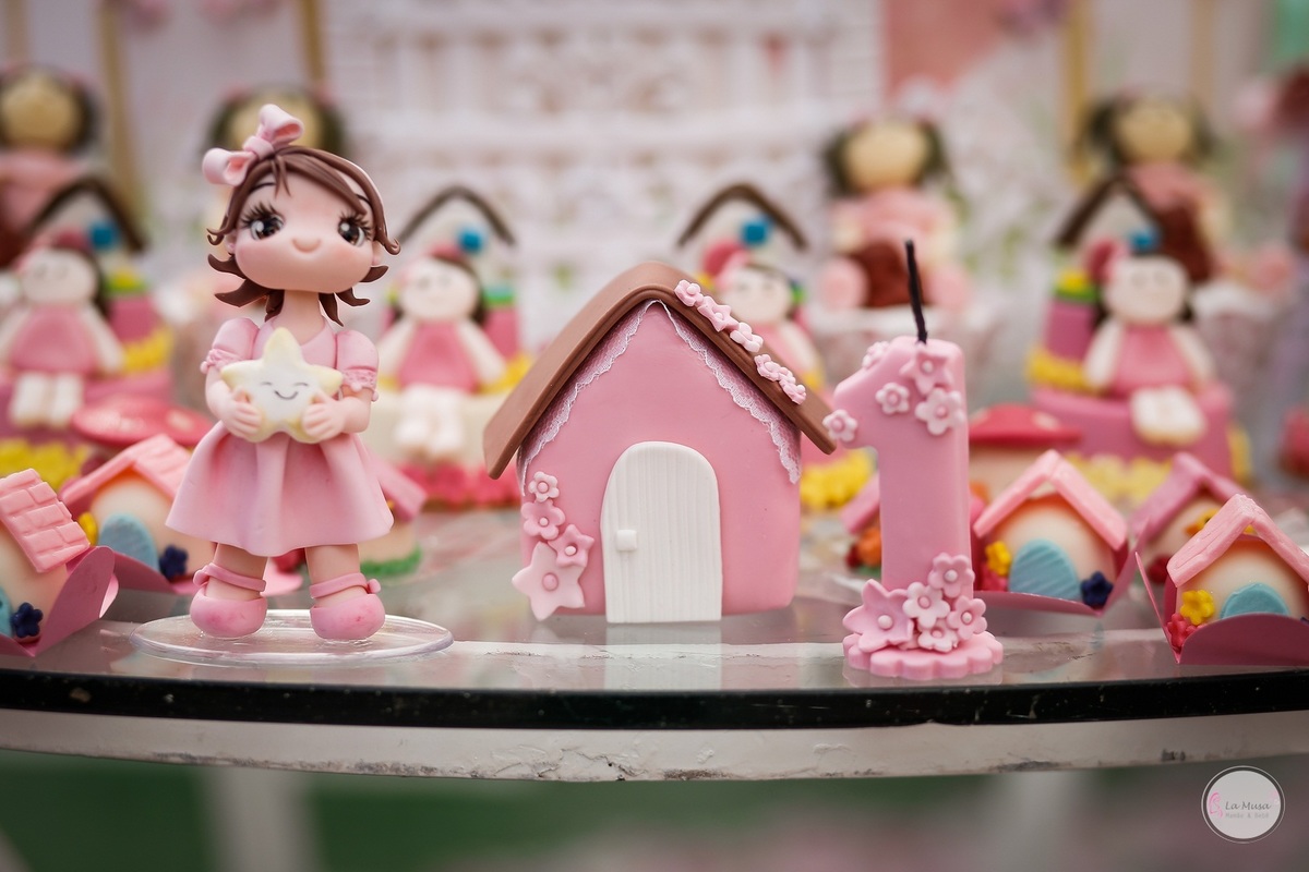 Festa Casa de boneca, lamusa, Mabel Manzi Decorações, haras do morro, festa menina, festa infantil