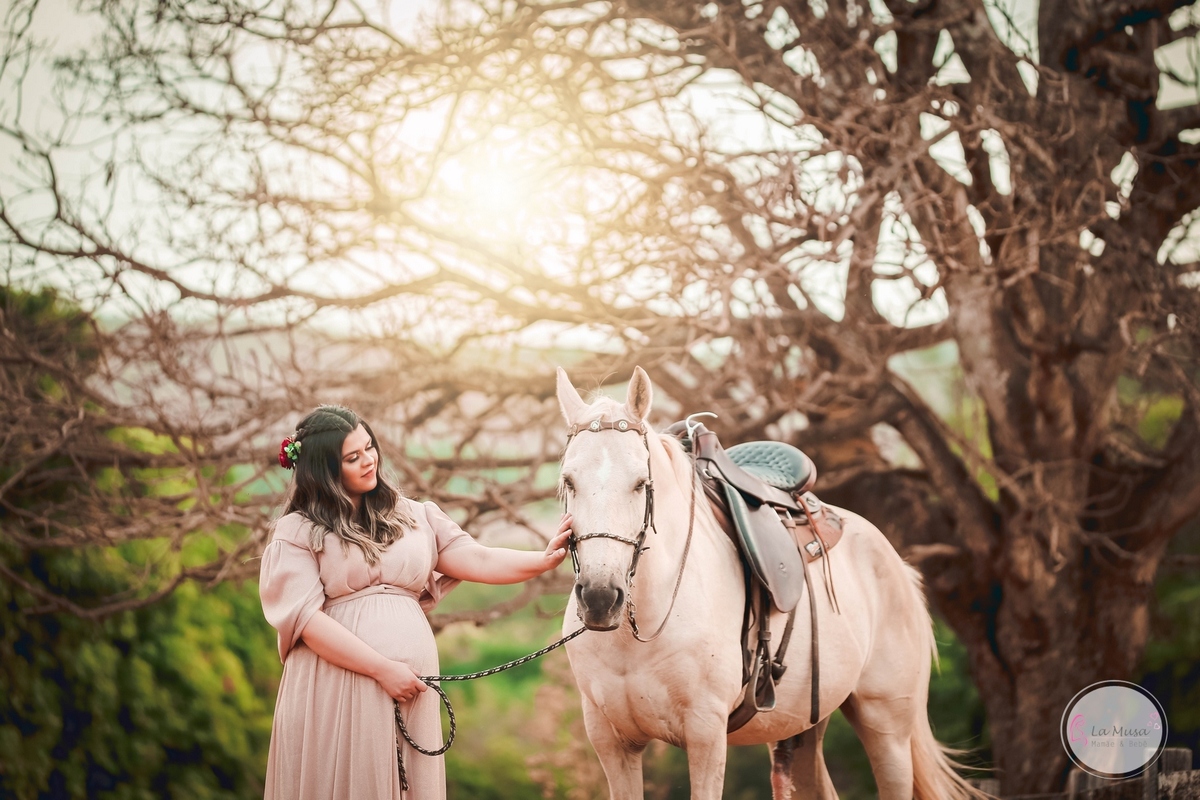 Gestante Haras do Morro, Fotos gestante quarto, fotos gestante com cavalo, ensaio de gravida Brasilia