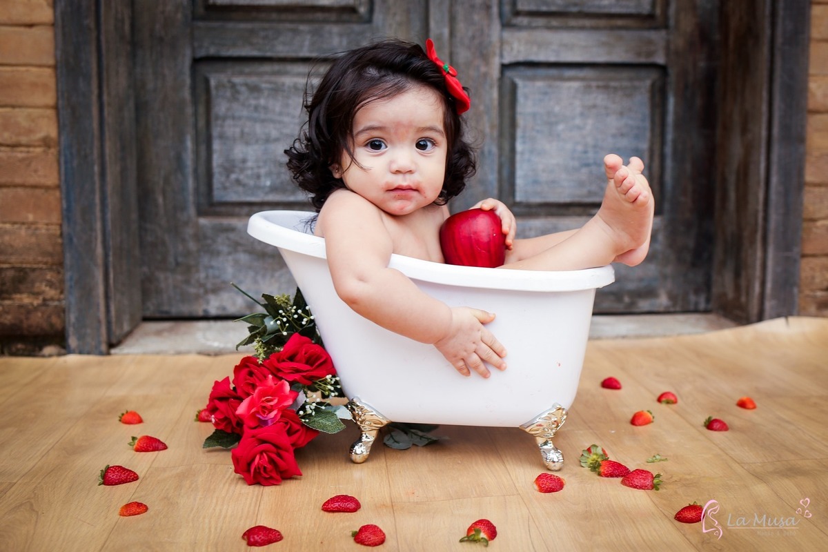 Smash the cake Branca de neve, Ensaio de 1 ano , Ensaio Branca de Neve, Ensaio New garden, Ensaio familia  