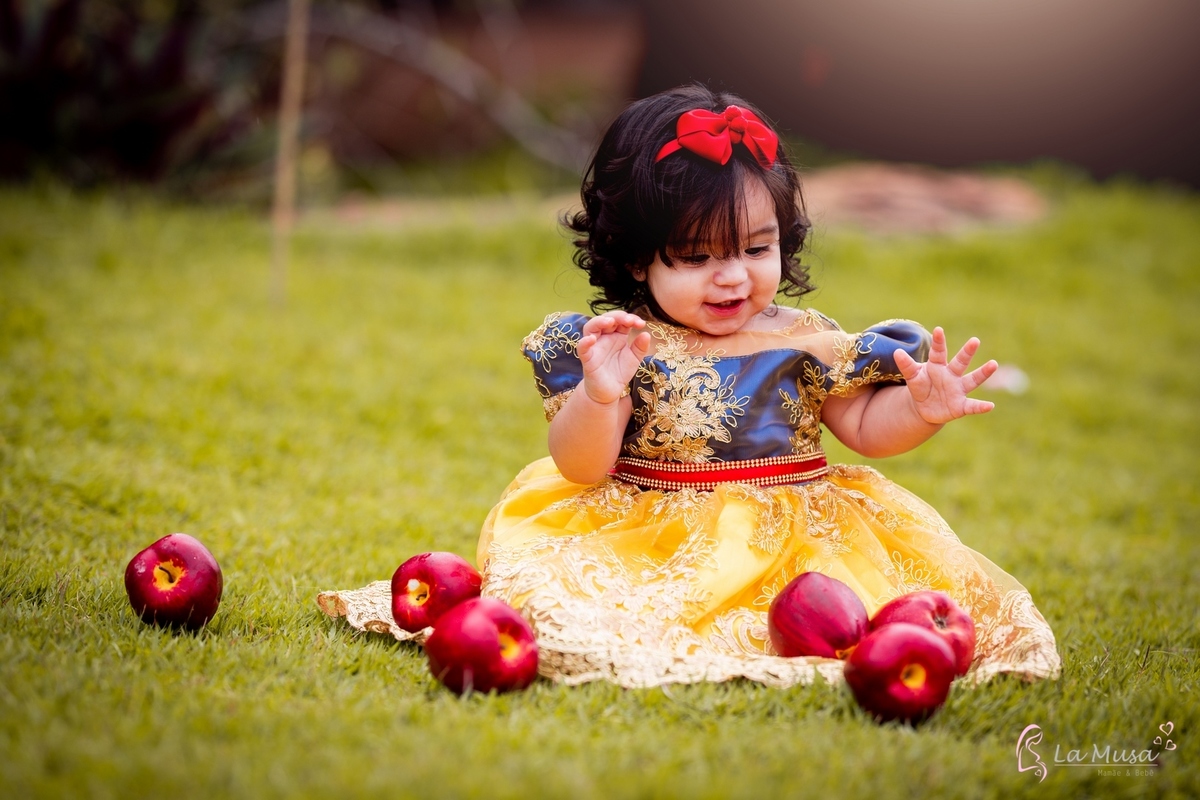 Smash the cake Branca de neve, Ensaio de 1 ano , Ensaio Branca de Neve, Ensaio New garden, Ensaio familia  