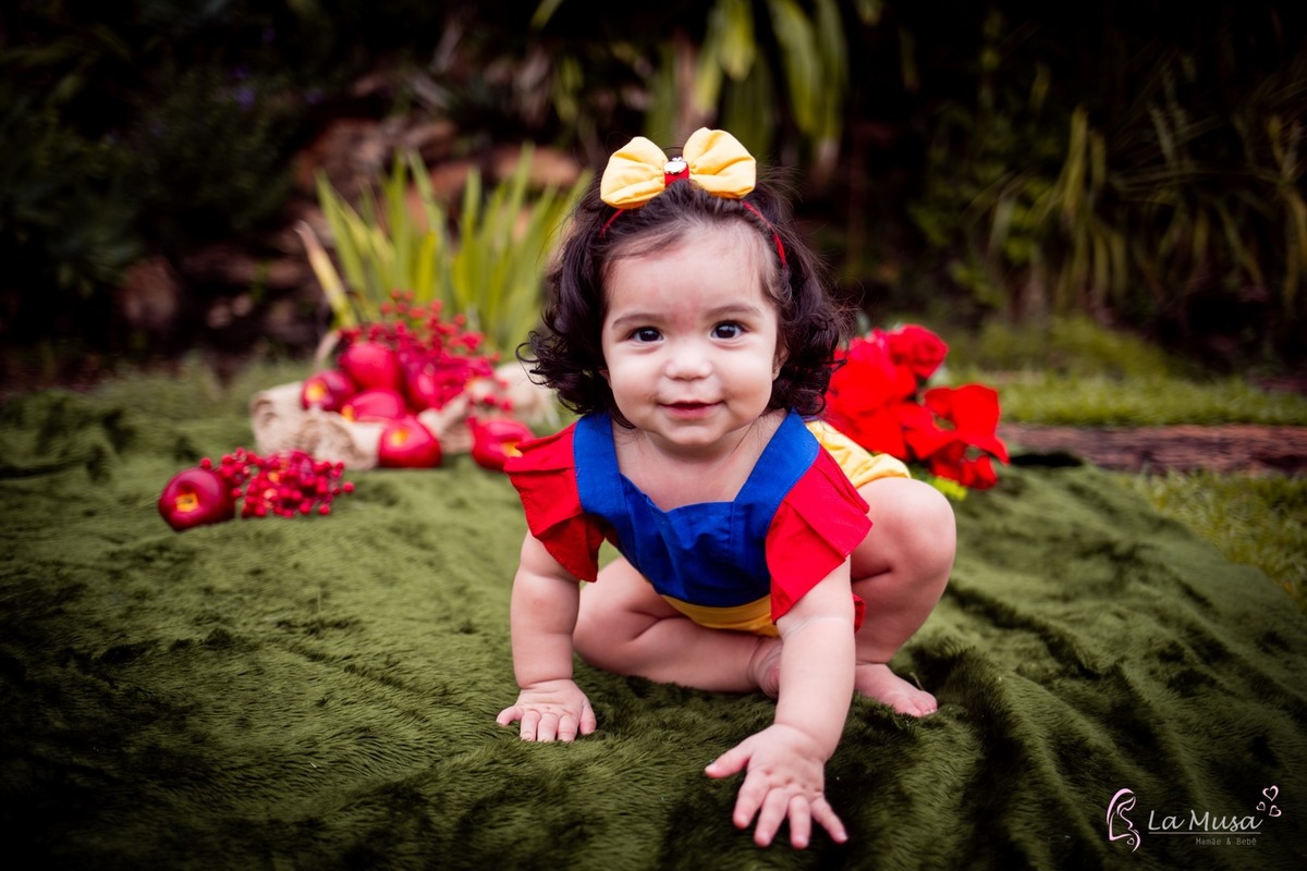 Smash the cake Branca de neve, Ensaio de 1 ano , Ensaio Branca de Neve, Ensaio New garden, Ensaio familia  