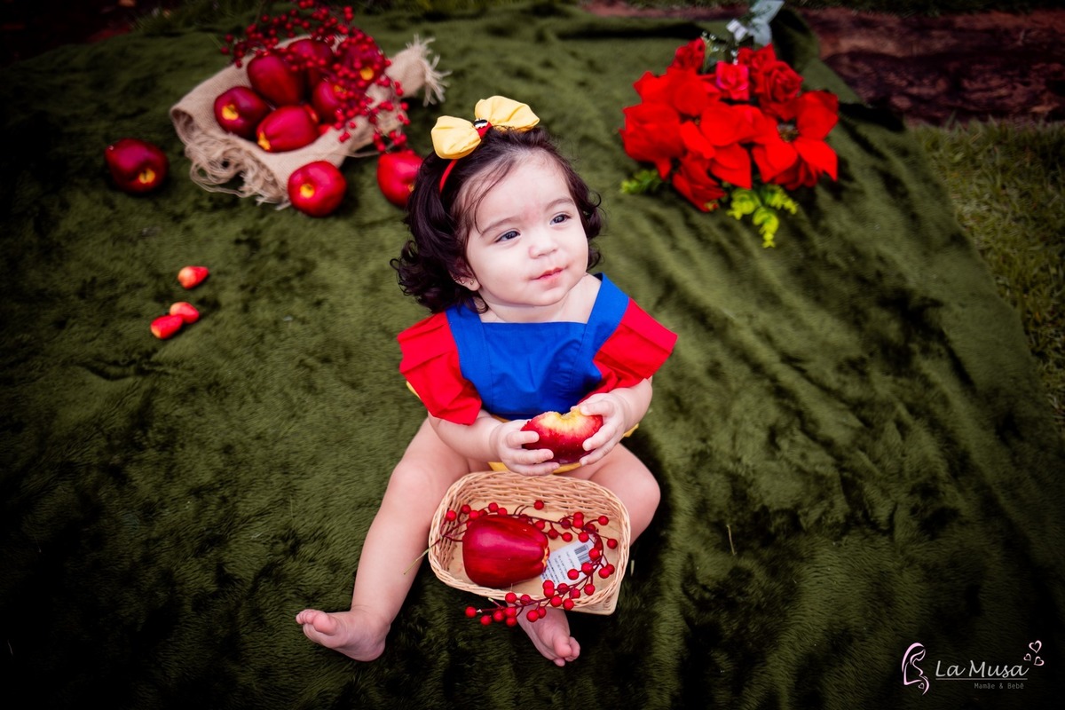 Smash the cake Branca de neve, Ensaio de 1 ano , Ensaio Branca de Neve, Ensaio New garden, Ensaio familia  