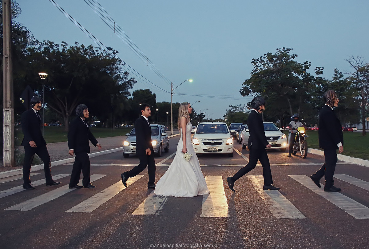 Los Beatles wedding